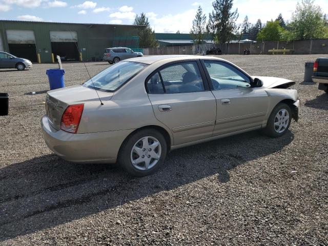 HYUNDAI ELANTRA GL 2005 beige  gas KMHDN46D95U938224 photo #4