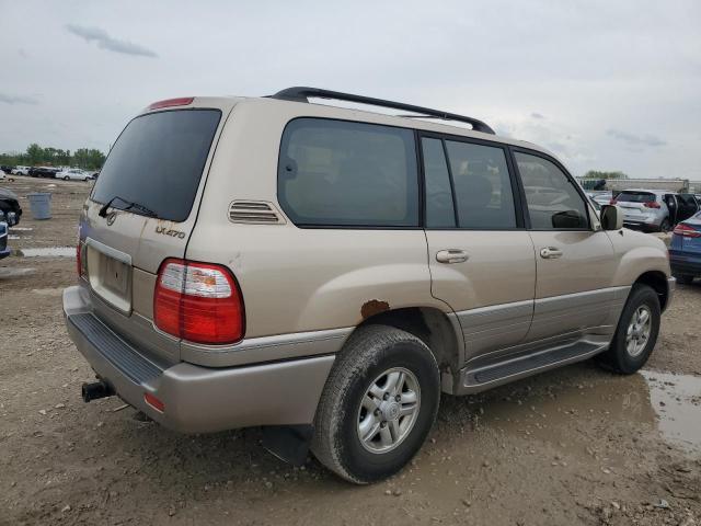 LEXUS LX 470 1999 gold  gas JT6HT00W2X0043805 photo #4