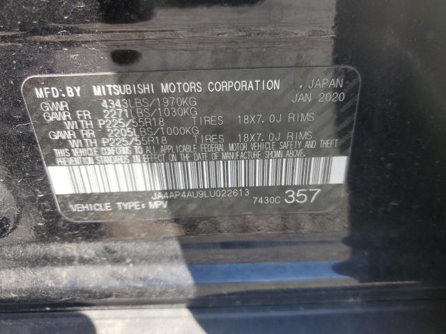 2020 MITSUBISHI OUTLANDER JA4AP4AU9LU022613