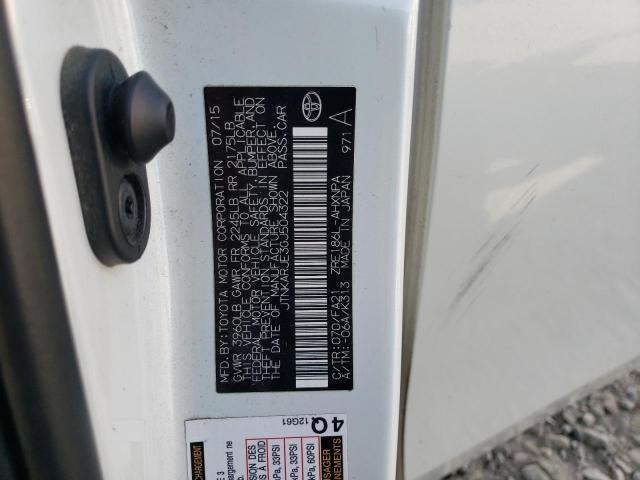 2016 TOYOTA SCION IM - JTNKARJE3GJ504322