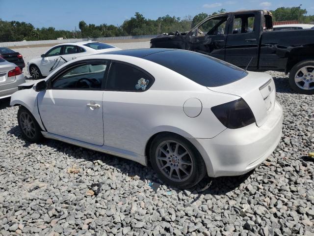 TOYOTA SCION TC 2007 white  gas JTKDE167070159388 photo #3