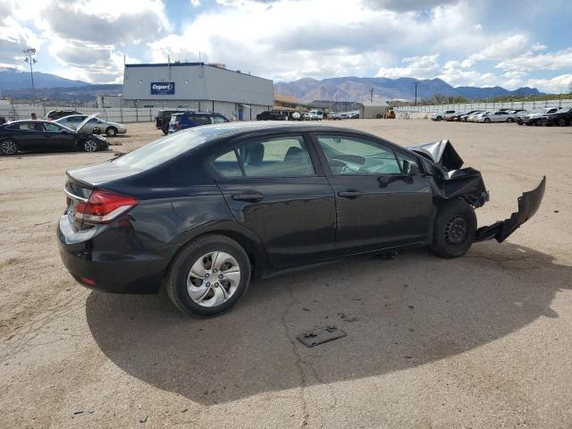 HONDA CIVIC LX 2015 black  gas 19XFB2F50FE090897 photo #4