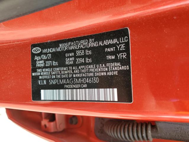 2021 HYUNDAI ELANTRA SE - 5NPLM4AG3MH046130