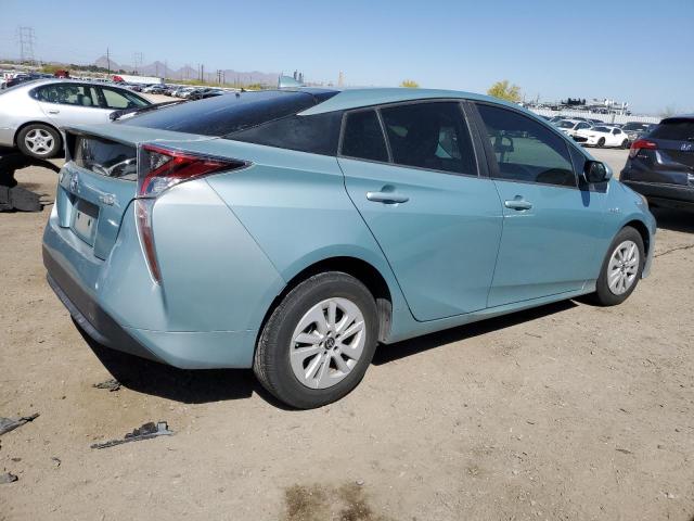 TOYOTA PRIUS 2016 turquoise  hybrid engine JTDKBRFU6G3024295 photo #4
