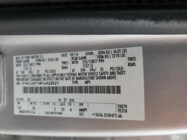 2015 FORD ESCAPE S - 1FMCU0F74FUA22621