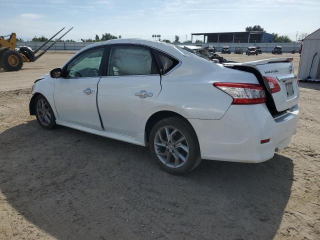 NISSAN SENTRA S 2015 white  gas 3N1AB7AP9FY301998 photo #3