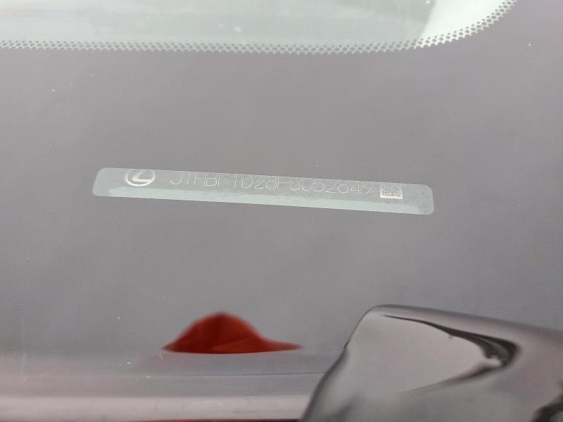 2015 LEXUS IS 250 JTHBF1D28F5052849