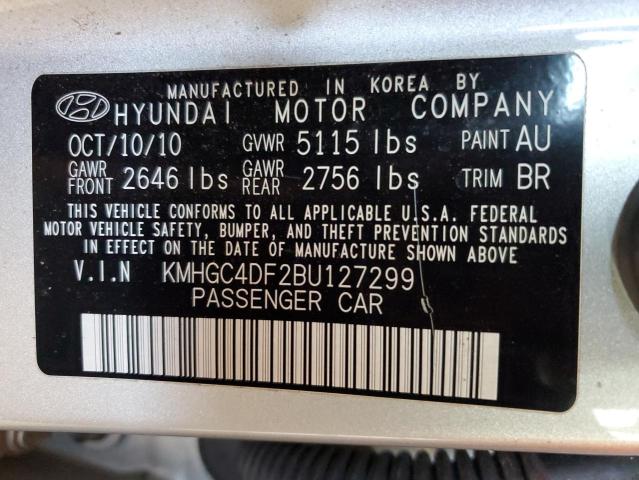 2011 HYUNDAI GENESIS 4. #3202667299