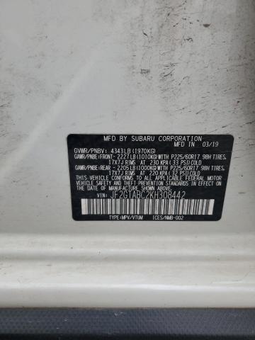2019 SUBARU CROSSTREK - JF2GTABC2KH308442