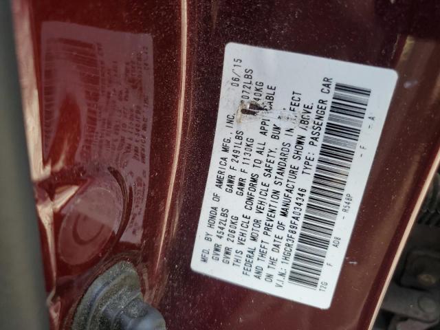 2015 HONDA ACCORD EXL - 1HGCR3F89FA034346