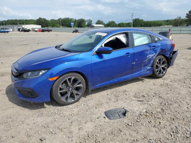 Vin: 2hgfc2f8xlh548874, lot: 54875555, honda civic sport 2020 img_1