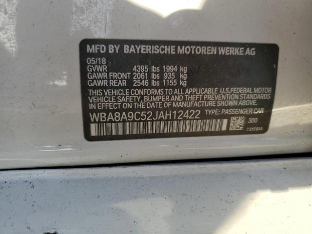 2018 BMW 320 I - WBA8A9C52JAH12422