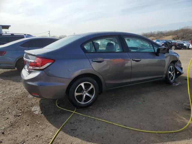 Vin: 19xfb2f75fe114970, lot: 53182255, honda civic se 20153