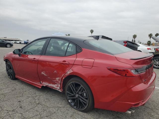 TOYOTA CAMRY XSE 2025 red  hybrid engine 4T1DAACK1SU075430 photo #3