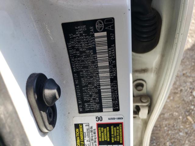 2016 TOYOTA COROLLA L - 2T1BURHEXGC494546