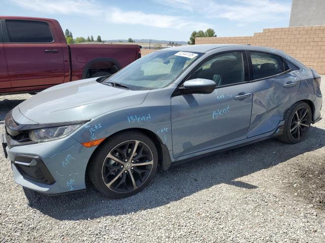 Vin: shhfk7h42mu409188, lot: 52044135, honda civic sport 2021 img_1