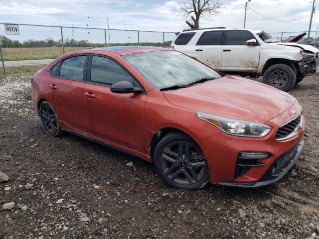 Vin: 3kpf34adxme281232, lot: 54743935, kia forte gt line 20214