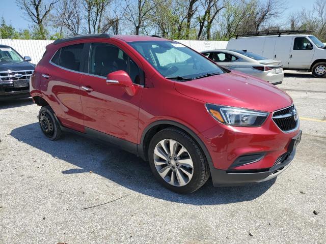 Vin: kl4cjasb1kb719189, lot: 52080755, buick encore preferred 20194