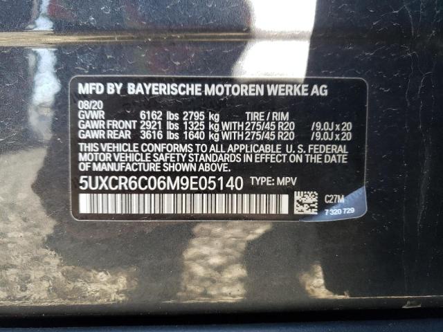 2021 BMW X5 XDRIVE4 - 5UXCR6C06M9E05140