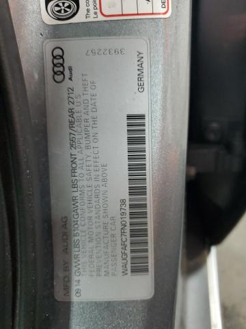 2015 AUDI A6 PREMIUM - WAUGFAFC7FN019738