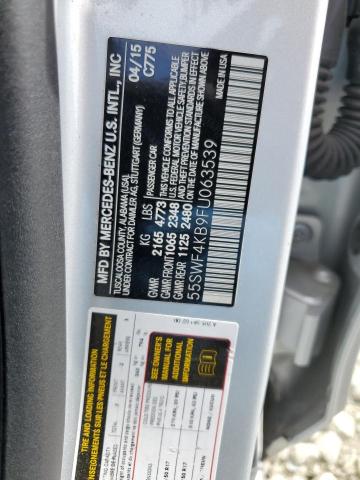 2015 MERCEDES-BENZ C 300 4MAT 55SWF4KB9FU063539