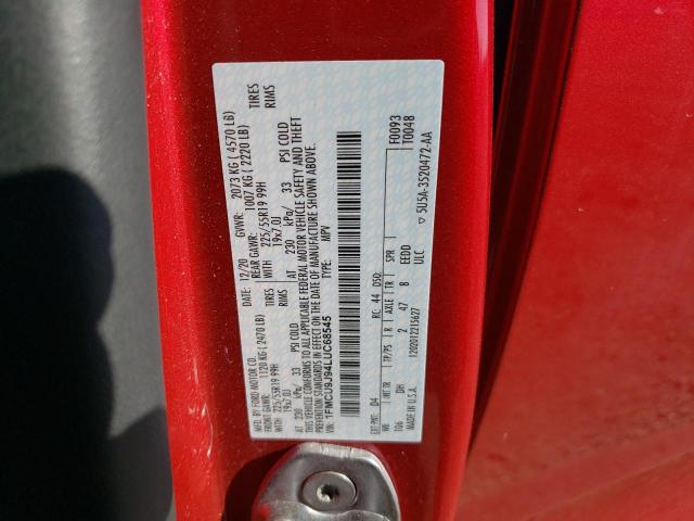 2020 FORD ESCAPE TIT - 1FMCU9J94LUC68545