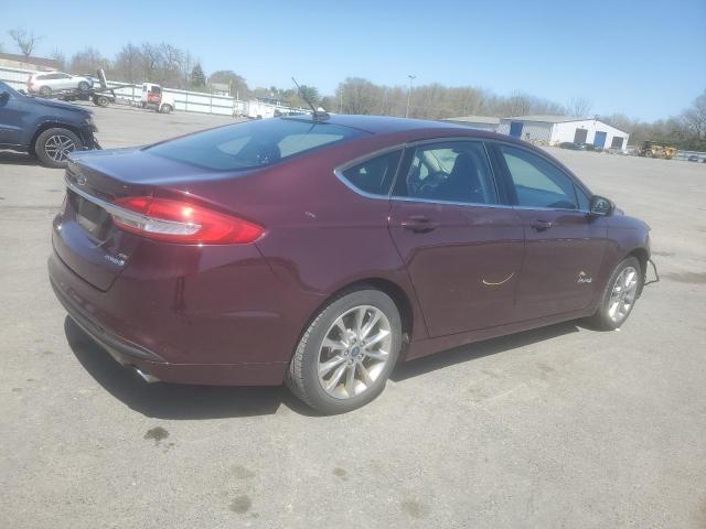 Vin: 3fa6p0luxhr271976, lot: 52600255, ford fusion se hybrid 20173