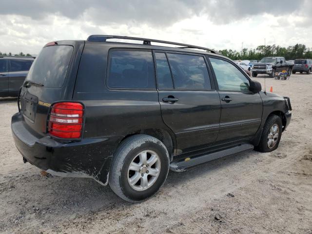 TOYOTA HIGHLANDER 2002 black  gas JTEHF21A120084185 photo #4