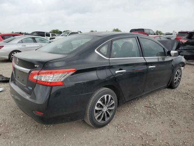 NISSAN SENTRA S 2014 black  gas 1N4AB7AP2EN853888 photo #4