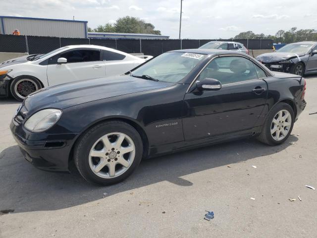 MERCEDES-BENZ SLK 230 KO 2003 black converti gas WDBKK49F13F277323 photo #1