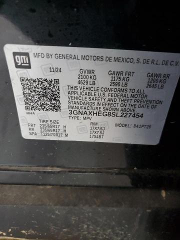 2025 CHEVROLET EQUINOX LT - 3GNAXHEG8SL227454