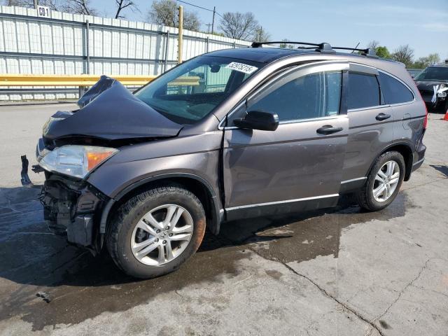 HONDA CR-V EX 2011 gray  gas 3CZRE3H50BG701222 photo #1