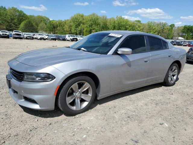 DODGE CHARGER SX 2016 silver  flexible fuel 2C3CDXHG2GH326579 photo #1