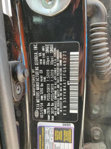 2015 KIA SORENTO SX - 5XYKW4A71FG649271