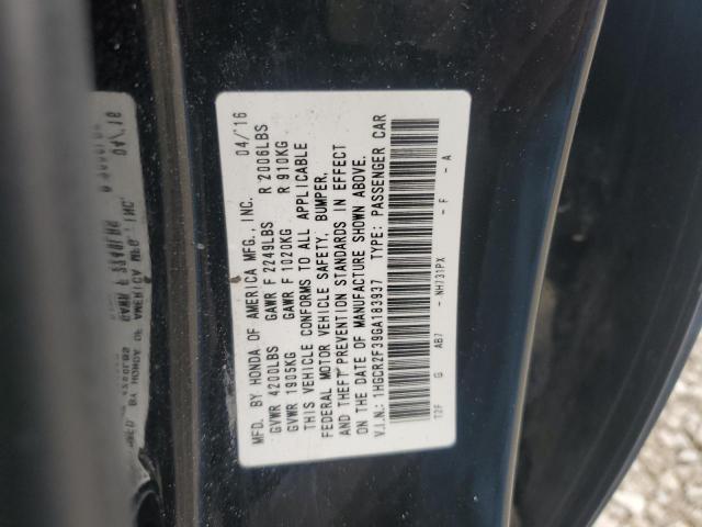 2016 HONDA ACCORD LX - 1HGCR2F39GA183937