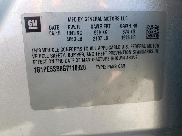 2016 CHEVROLET CRUZE LIMI - 1G1PE5SB8G7110820