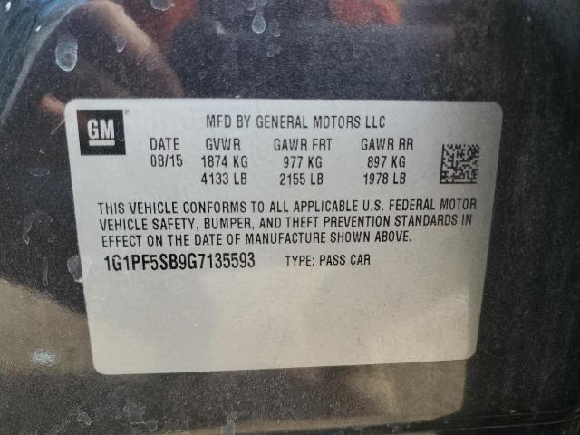 2016 CHEVROLET CRUZE LIMI - 1G1PF5SB9G7135593