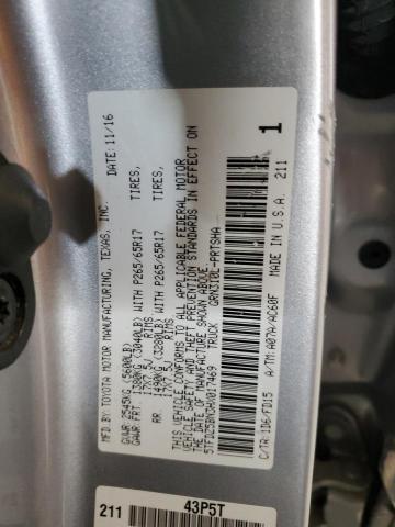 2017 TOYOTA TACOMA DOU - 5TFDZ5BN3HX017469