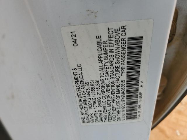 2021 HONDA ACCORD SPO - 1HGCV1F49MA063615
