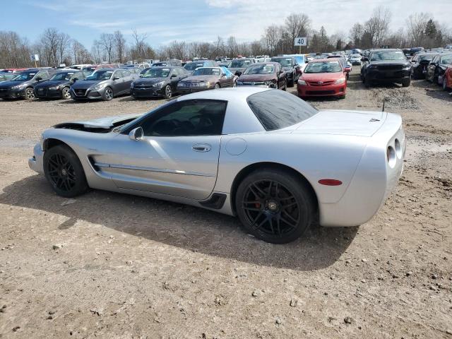 CHEVROLET CORVETTE Z 2001 silver  gas 1G1YY12S215102980 photo #3