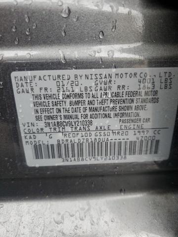 2020 NISSAN SENTRA SV - 3N1AB8CV9LY210338