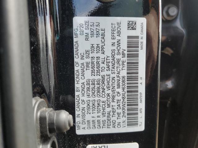 2020 HONDA CR-V EXL - 2HKRW2H8XLH630806