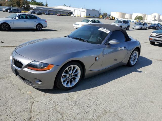 BMW Z4 2.5 2004 gray  gas 4USBT33554LS48963 photo #1