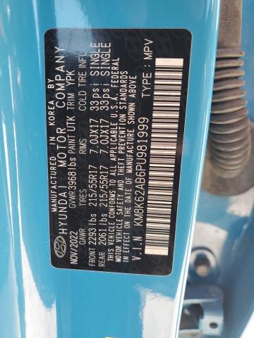 2023 HYUNDAI KONA SEL - KM8K62AB6PU981999