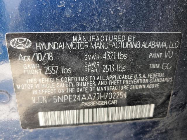 2018 HYUNDAI SONATA ECO - 5NPE24AA7JH702254