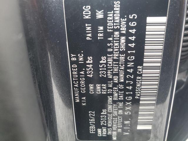 2022 KIA K5 LXS - 5XXG14J24NG144465