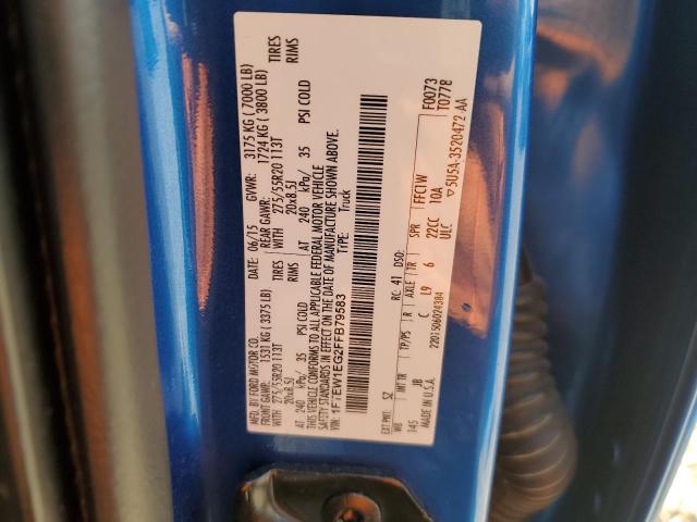 2015 FORD F150 SUPER - 1FTEW1EG2FFB79583