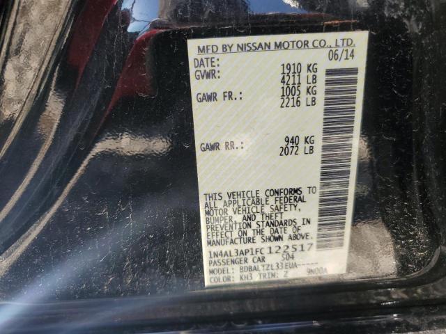 2015 NISSAN ALTIMA 2.5 - 1N4AL3AP1FC122517