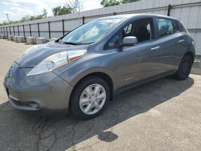 NISSAN LEAF S 2016 gray hatchbac electric 1N4AZ0CP4GC305678 photo #1