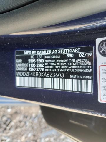 2019 MERCEDES-BENZ E 300 4MAT - WDDZF4KB0KA623603